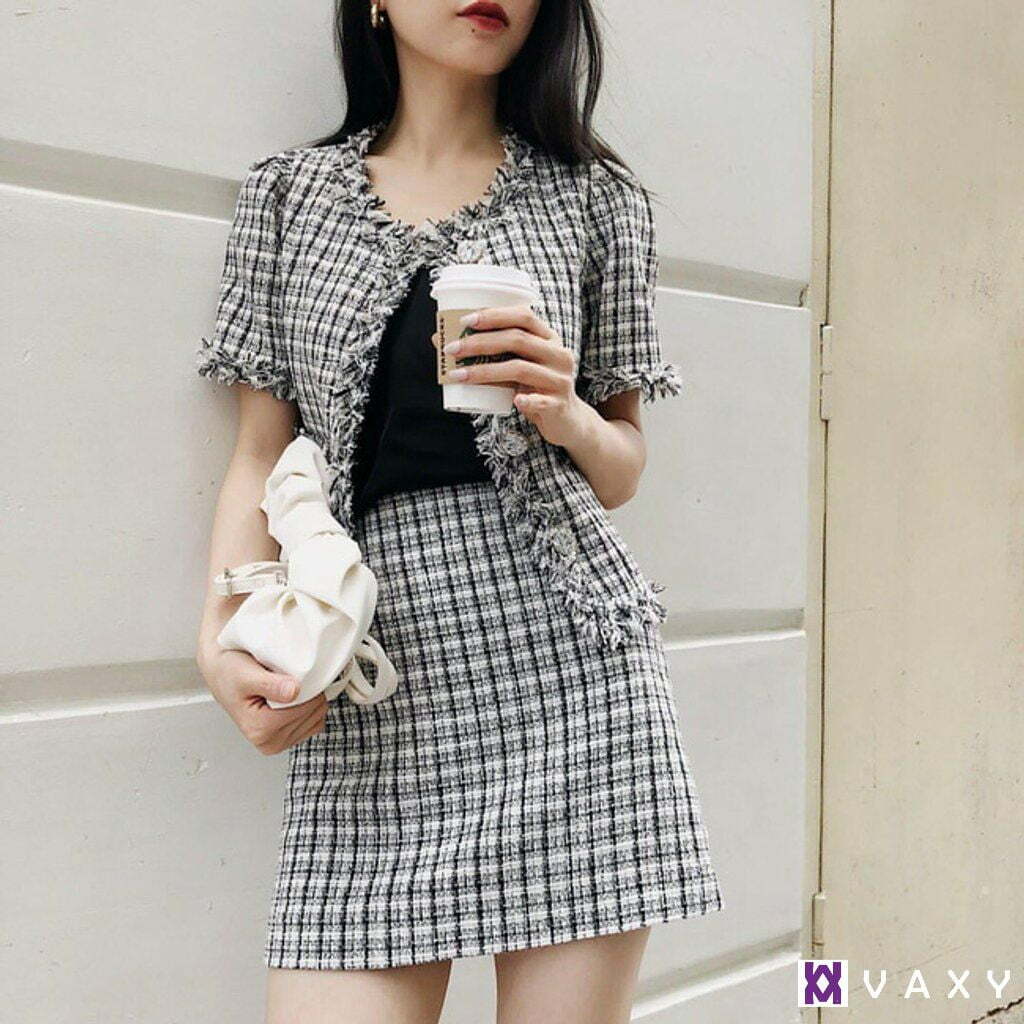 Ứng dụng của chất liệu vải tweed trang phục cao cấp