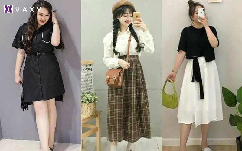 Phối đồ cho nữ mập Phối đồ cho nữ mập